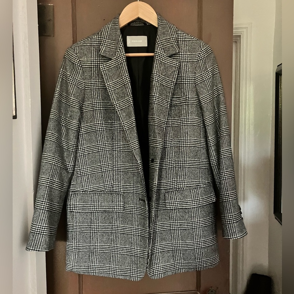 MOVING SALE Everlane Glen Plaid Blazer